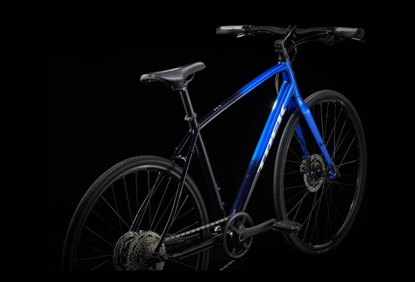 Vélo Fitness Trek FX 3 Disc Shimano Deore 10V 700 Mm Bleu Fade 2022 Bleu / Bleu 5 Vélo Fitness Trek FX 3 Disc Shimano Deore 10V 700 Mm Bleu Fade 2022 Bleu / Bleu – Image 3