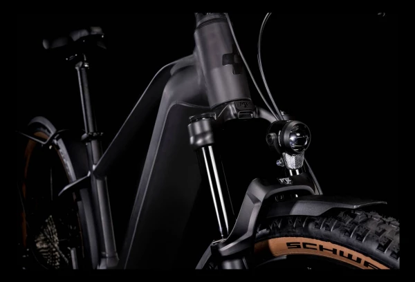 VTT Électrique Semi-Rigide Cube Reaction Hybrid SL 750 Allroad 29 Shimano Deore/XT 12V 750 Wh 29'' Noir Metal 2022 11 VTT Électrique Semi-Rigide Cube Reaction Hybrid SL 750 Allroad 29 Shimano Deore/XT 12V 750 Wh 29'' Noir Metal 2022 – Image 9