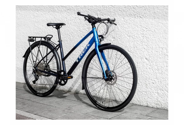 Vélo Fitness Trek FX 3 EQ Disc Stagger Shimano Deore 10V 700 Mm Bleu / Noir Dnister 2022 4 Vélo Fitness Trek FX 3 EQ Disc Stagger Shimano Deore 10V 700 Mm Bleu / Noir Dnister 2022 – Image 2