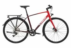 Vélo De Ville Trek FX 3 Disc Equipped Shimano Deore 10V 700 Mm Rouge Viper 2022