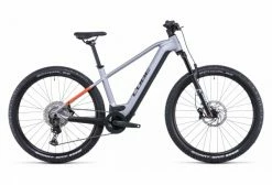 VTT Électrique Semi-Rigide Cube Reaction Hybrid SL 750 Shimano Deore/XT 12V 750 Wh 29'' Argent / Orange 2022