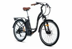 Vélo De Ville électrique Moma Bikes 26.2 Shimano 7V Noir