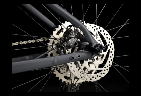 VTT Semi Rigide Trek Marlin 7 Shimano Deore 10V 27.5'' Bleu Navy / Gris 2023 Rouge / Jaune 8 VTT Semi Rigide Trek Marlin 7 Shimano Deore 10V 27.5'' Bleu Navy / Gris 2023 Rouge / Jaune – Image 6