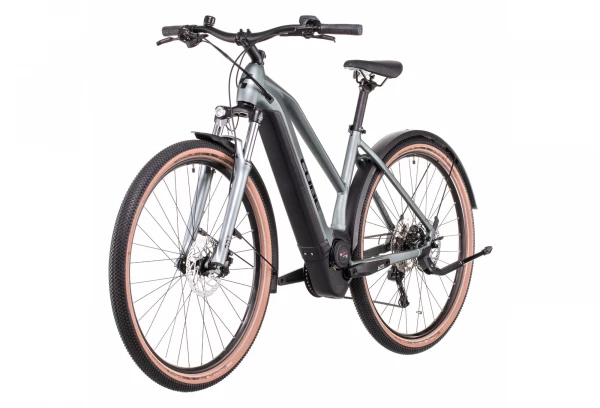 VTC Électrique Cube Nuride Hybrid Pro 625 Allroad Trapeze Shimano Deore 10V 625 Wh 29'' Vert Silver 2022 5 VTC Électrique Cube Nuride Hybrid Pro 625 Allroad Trapeze Shimano Deore 10V 625 Wh 29'' Vert Silver 2022 – Image 3