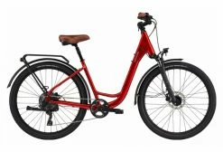 Vélo De Ville Cannondale Adventure EQ MicroSHIFT 8V 27.5'' Rouge Candy
