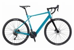 Gravel Bike Électrique GT Grade Bolt Shimano GRX 10V 250 Wh 700 Mm Bleu