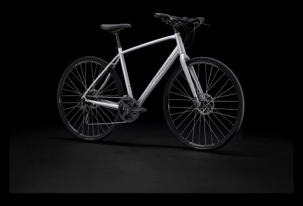 Vélo Fitness Trek FX 2 Disc Shimano Acera/Altus 9V 700 Mm Gris Quicksilver 2022 4 Vélo Fitness Trek FX 2 Disc Shimano Acera/Altus 9V 700 Mm Gris Quicksilver 2022 – Image 2