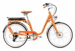 Vélo De Ville Électrique Peugeot ELC01 E-Legend Shimano Tourney/Altus 8V 400 Wh 26'' Orange 2022