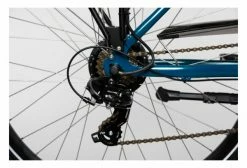 Vélo De Ville Électrique Mixte Bicyklet Claude Shimano Tourney 7V 500 Wh 700 Mm Turquoise Marron Bleu -Vélo Soldes unnamed file 2077