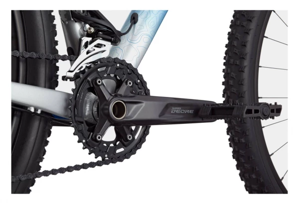 VTT Semi-Rigide Cannondale Trail SL 4 29'' Shimano Deore 11V Electric Blue Gris / Noir 5 VTT Semi-Rigide Cannondale Trail SL 4 29'' Shimano Deore 11V Electric Blue Gris / Noir – Image 3