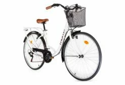 Vélo De Ville Moma Bikes City Classic 28'' Shimano 18V Blanc