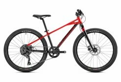 VTT Enfant Mondraker Leader 24 MicroSHIFT Acolyte 8V 24'' Noir Rouge 2022 8 - 11 Ans