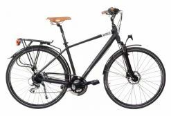 Vélo De Ville Bicyklet Leon Shimano Acera/Altus 8V 700 Mm Noir Mat