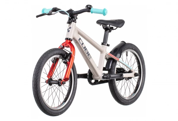VTT Enfant Cube Cubie 160 RT Single Speed 16'' Gris Rouge 2022 3 - 5 Ans 5 VTT Enfant Cube Cubie 160 RT Single Speed 16'' Gris Rouge 2022 3 - 5 Ans – Image 3