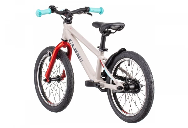 VTT Enfant Cube Cubie 160 RT Single Speed 16'' Gris Rouge 2022 3 - 5 Ans 7 VTT Enfant Cube Cubie 160 RT Single Speed 16'' Gris Rouge 2022 3 - 5 Ans – Image 5