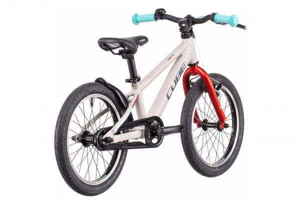 VTT Enfant Cube Cubie 160 RT Single Speed 16'' Gris Rouge 2022 3 - 5 Ans 8 VTT Enfant Cube Cubie 160 RT Single Speed 16'' Gris Rouge 2022 3 - 5 Ans – Image 6