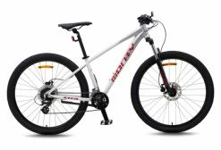 VTT Semi-Rigide Monty Kids KX10 Shimano Altus 8V 27.5'' Blanc / Argent