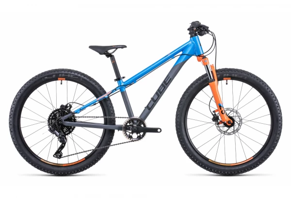 VTT Semi-Rigide Enfant Cube Acid 240 Disc Microshift Advent 9V 24'' Bleu Gris Actionteam 2022 8 - 12 Ans 3 VTT Semi-Rigide Enfant Cube Acid 240 Disc Microshift Advent 9V 24'' Bleu Gris Actionteam 2022 8 - 12 Ans