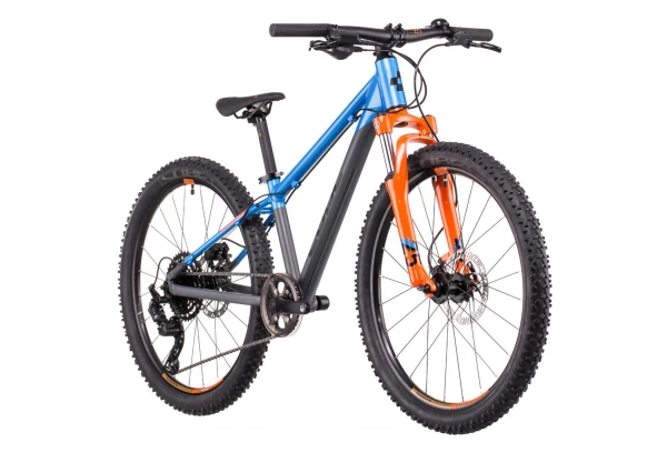 VTT Semi-Rigide Enfant Cube Acid 240 Disc Microshift Advent 9V 24'' Bleu Gris Actionteam 2022 8 - 12 Ans 4 VTT Semi-Rigide Enfant Cube Acid 240 Disc Microshift Advent 9V 24'' Bleu Gris Actionteam 2022 8 - 12 Ans – Image 2