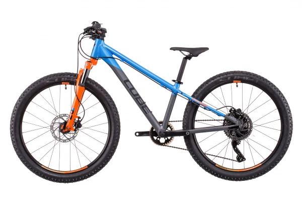 VTT Semi-Rigide Enfant Cube Acid 240 Disc Microshift Advent 9V 24'' Bleu Gris Actionteam 2022 8 - 12 Ans 6 VTT Semi-Rigide Enfant Cube Acid 240 Disc Microshift Advent 9V 24'' Bleu Gris Actionteam 2022 8 - 12 Ans – Image 4