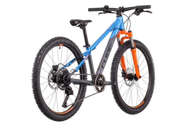 VTT Semi-Rigide Enfant Cube Acid 240 Disc Microshift Advent 9V 24'' Bleu Gris Actionteam 2022 8 - 12 Ans 8 VTT Semi-Rigide Enfant Cube Acid 240 Disc Microshift Advent 9V 24'' Bleu Gris Actionteam 2022 8 - 12 Ans – Image 6