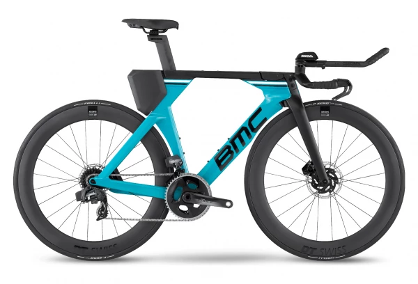 Produit Reconditionné - Vélo De Triathlon BMC Timemachine 01 Disc One Sram Force ETap AXS 12V 700 Mm Turquoise Noir 2022 Bleu / Noir 2 Produit Reconditionné - Vélo De Triathlon BMC Timemachine 01 Disc One Sram Force ETap AXS 12V 700 Mm Turquoise Noir 2022 Bleu / Noir