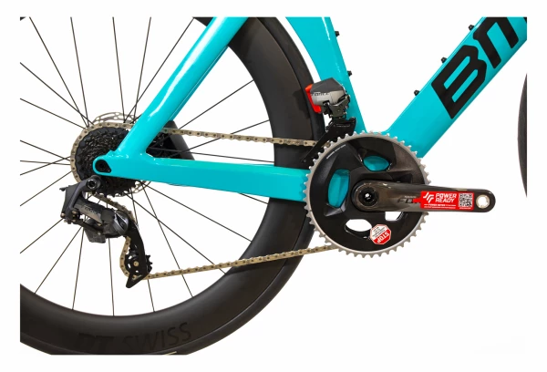 Produit Reconditionné - Vélo De Triathlon BMC Timemachine 01 Disc One Sram Force ETap AXS 12V 700 Mm Turquoise Noir 2022 Bleu / Noir 3 Produit Reconditionné - Vélo De Triathlon BMC Timemachine 01 Disc One Sram Force ETap AXS 12V 700 Mm Turquoise Noir 2022 Bleu / Noir – Image 2