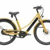 Vélo De Ville Électrique Reine Bike Cadre Bas Connecté Enviolo City CT 504Wh 26'' Or 2022
