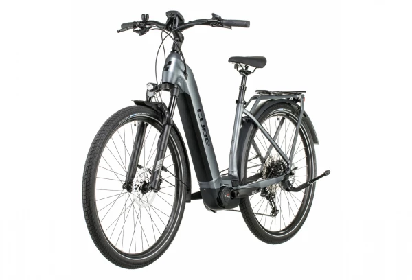 Vélo De Ville Électrique Cube Kathmandu Hybrid Pro 625 Easy Entry Shimano Deore 11V 625 Wh 700 Mm Gris Flash 2022 5 Vélo De Ville Électrique Cube Kathmandu Hybrid Pro 625 Easy Entry Shimano Deore 11V 625 Wh 700 Mm Gris Flash 2022 – Image 3