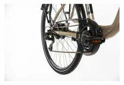 Vélo De Ville Électrique Mixte Bicyklet Claude Shimano Tourney 7V 500 Wh 700 Mm Beige Marron -Vélo Soldes unnamed file 3161