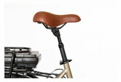 Vélo De Ville Électrique Mixte Bicyklet Claude Shimano Tourney 7V 500 Wh 700 Mm Beige Marron -Vélo Soldes unnamed file 3165