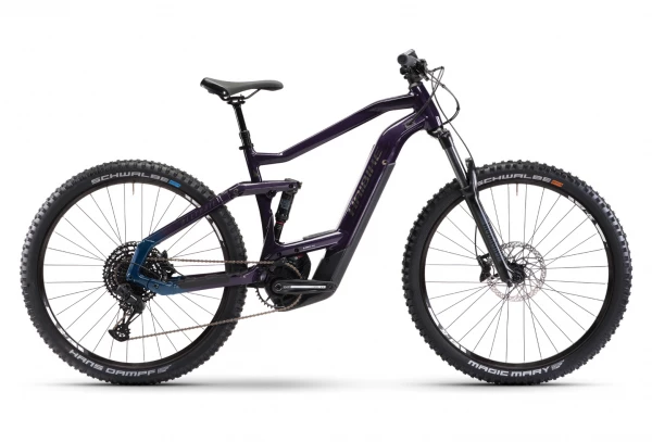 VTT Électrique Tout-Suspendu Haibike AllTrail 8 29 Sram SX Eagle 12V 625 Wh 29'' Violet Bleu Navy 2022 3 VTT Électrique Tout-Suspendu Haibike AllTrail 8 29 Sram SX Eagle 12V 625 Wh 29'' Violet Bleu Navy 2022