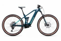 Produit Reconditionné - VTT Électrique Tout-Suspendu Cube Stereo Hybrid 140 HPC Race 625 Shimano Deore/XT 12V 625 Wh 27.5'' Bleu Teal Mint 2022 -Vélo Soldes unnamed file 3519