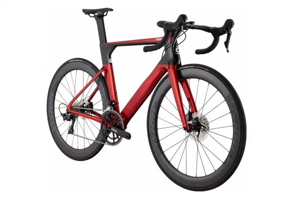 Vélo De Route Cannondale SystemSix Carbon Ultegra Shimano Ultegra 11V 700 Mm Rouge Candy Rouge / Noir 4 Vélo De Route Cannondale SystemSix Carbon Ultegra Shimano Ultegra 11V 700 Mm Rouge Candy Rouge / Noir – Image 2