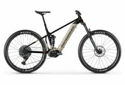 VTT Électrique Tout-Suspendu Mondraker Dusk Sram SX Eagle 12V 630 Wh 29'' Beige Noir 2023