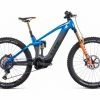 VTT Électrique Tout-Suspendu Cube Stereo Hybrid 140 HPC Actionteam 625 27.5 Shimano XT 12V 625 Wh 27.5'' Bleu Gris Actionteam 2022