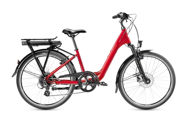 Vélo De Ville Électrique Gitane ORGAN'eB XS Shimano Tourney/Altus 7V 500Wh 26'' Rouge Rubis 2022 3 Vélo De Ville Électrique Gitane ORGAN'eB XS Shimano Tourney/Altus 7V 500Wh 26'' Rouge Rubis 2022