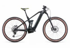 VTT Électrique Tout-Suspendu Cube Stereo Hybrid 140 HPC Race 625 Shimano Deore/XT 12V 625 Wh 29'' Gris 2022
