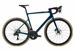 Produit Reconditionné - Vélo De Route Cannondale SuperSix Evo Hi-MOD Disc Shimano Ultegra Di2 12V 700 Mm Deep Teal 2022 Bleu