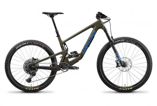 VTT Tout-Suspendu Santa Cruz Bronson R Sram NX Eagle 12V 29''/27.5'' (MX) Vert Moss 2022 Jaune / Or 3 VTT Tout-Suspendu Santa Cruz Bronson R Sram NX Eagle 12V 29''/27.5'' (MX) Vert Moss 2022 Jaune / Or