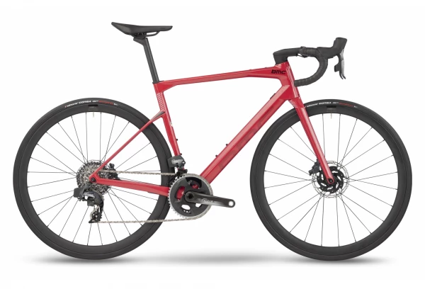 Vélo De Route BMC Roadmachine 01 Four Sram Force ETap AXS 12V 700 Mm Rouge Coral 2023 3 Vélo De Route BMC Roadmachine 01 Four Sram Force ETap AXS 12V 700 Mm Rouge Coral 2023