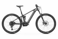 VTT Électrique Tout-Suspendu Mondraker Chaser 750 Sram SX Eagle 12V 750 Wh 29'' Gris Graphite Noir 2022 Rouge / Noir