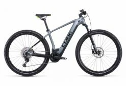 VTT Électrique Semi-Rigide Cube Reaction Hybrid Pro 500 Shimano Deore 11V 500 Wh 29'' Gris Flash 2022