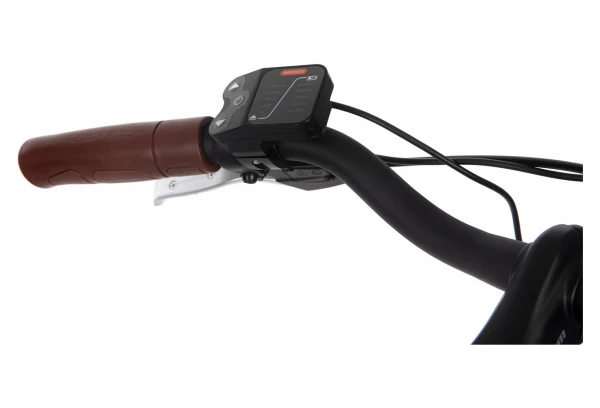 Vélo De Ville Électrique Mixte Bicyklet Claude Shimano Tourney 7V 500 Wh 700 Mm Bleu Nuit Mat Marron 7 Vélo De Ville Électrique Mixte Bicyklet Claude Shimano Tourney 7V 500 Wh 700 Mm Bleu Nuit Mat Marron – Image 5