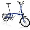 Vélo Pliant Brompton M3L 16'' 3V Bleu Pétrole -Vélo Soldes unnamed file 4732
