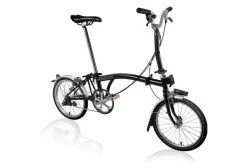 Vélo Pliant Brompton M3L 16'' 3V Bleu Pétrole -Vélo Soldes unnamed file 4734