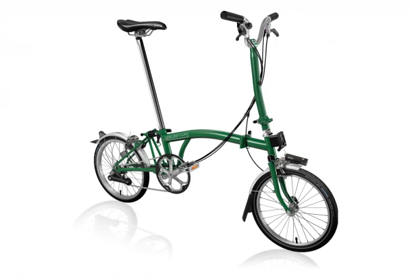 Vélo Pliant Brompton H6L 6V 16'' Vert 4 Vélo Pliant Brompton H6L 6V 16'' Vert – Image 2