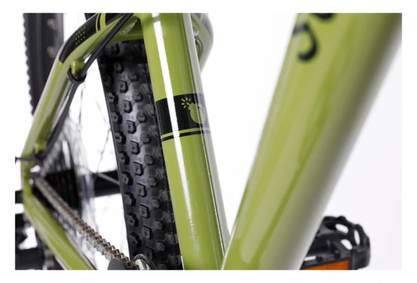 VTT Enfant Scamp Highfox MicroSHIFT Mezzo 8V 24'' Vert Kaki 2022 Jaune / Marron 11 VTT Enfant Scamp Highfox MicroSHIFT Mezzo 8V 24'' Vert Kaki 2022 Jaune / Marron – Image 9