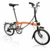 Vélo Pliant Brompton M6L 6V 16'' Orange Saumon -Vélo Soldes unnamed file 5074