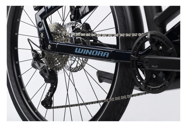 VTC Électrique Winora Yakun 10 Shimano Deore 10V 750 Wh 27.5'' Bleu Foncé 2022 5 VTC Électrique Winora Yakun 10 Shimano Deore 10V 750 Wh 27.5'' Bleu Foncé 2022 – Image 3
